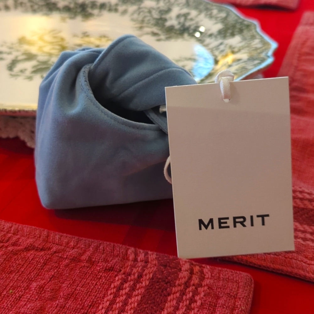 Merit Limited Edition mini blue bag